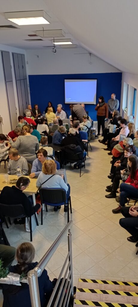Az ünneplő társaság