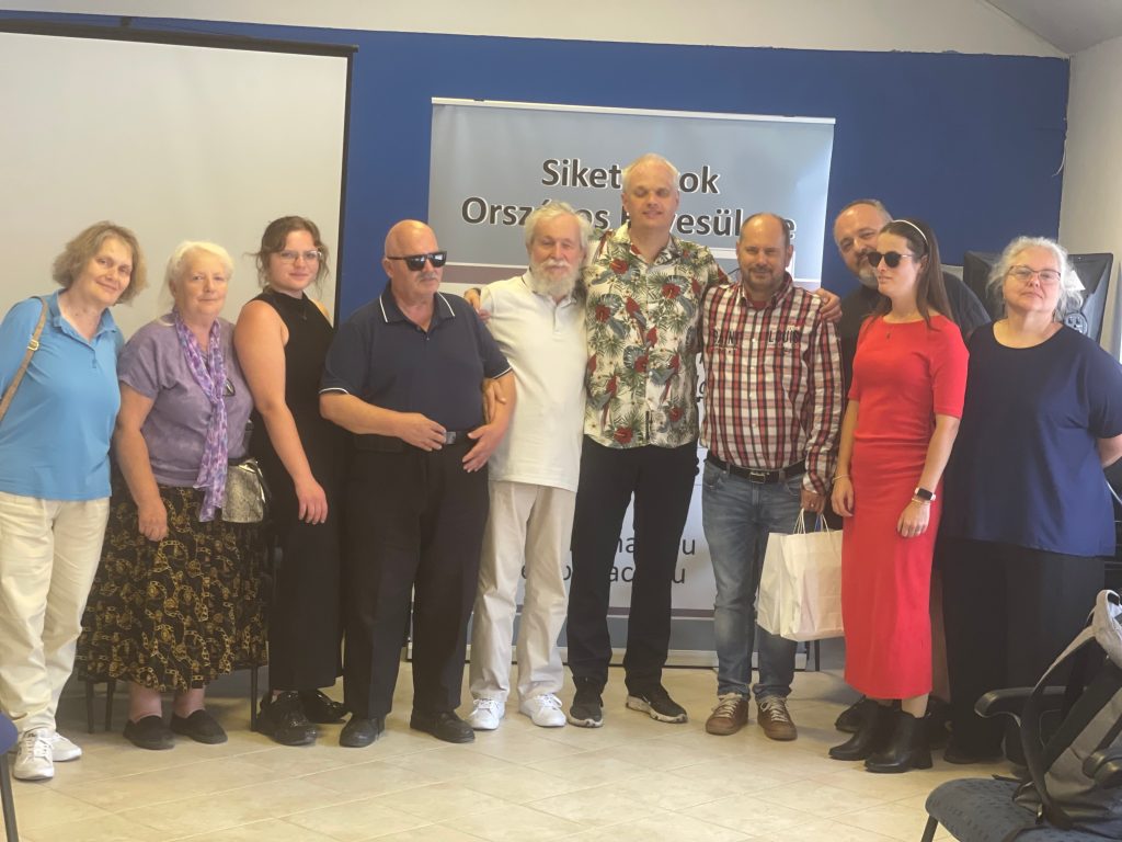 Csoportkép lengyel vendégeinkkel