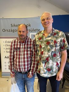Gangl Tamás elnökünk a lengyel egyesület elnökével