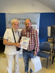 Gangl Tamás elnökünk a lengyel egyesület korábbi elnökével