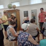 Táborozók a Kossuth Múzeumban-Cegléd-n